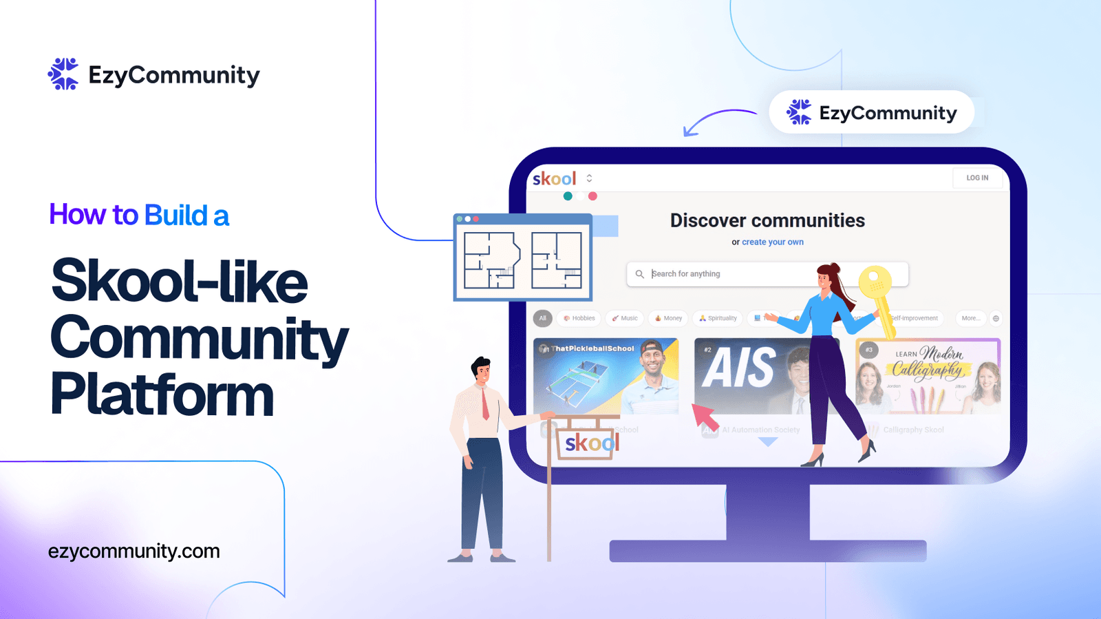 How to Build Skool-like SaaS Community Platform from Scratch (Using No-Code) in 2026